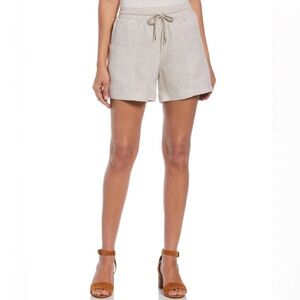Allie Rose‎ Drawstring Linen Short EUC Like New! Boutique